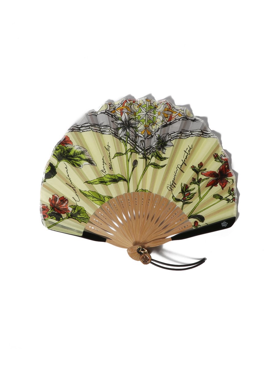 ハーバルガーデン扇子《ESTNATION EXCLUSIVE》