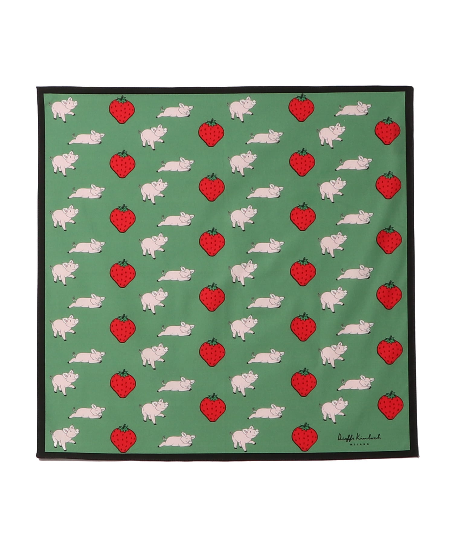 コットンプリントハンカチ