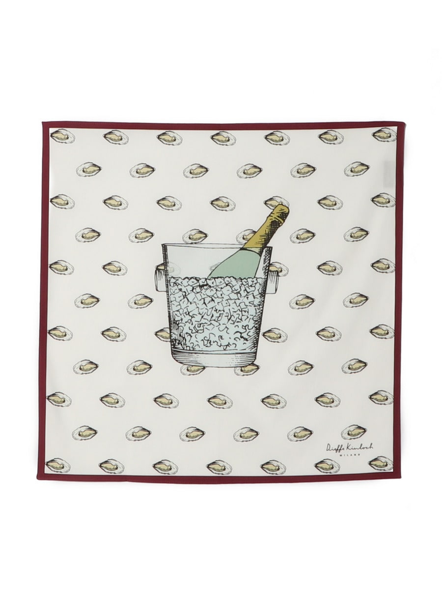 コットンプリントハンカチ