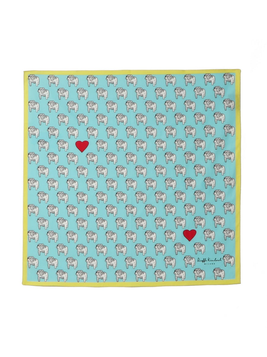 コットンプリントハンカチ