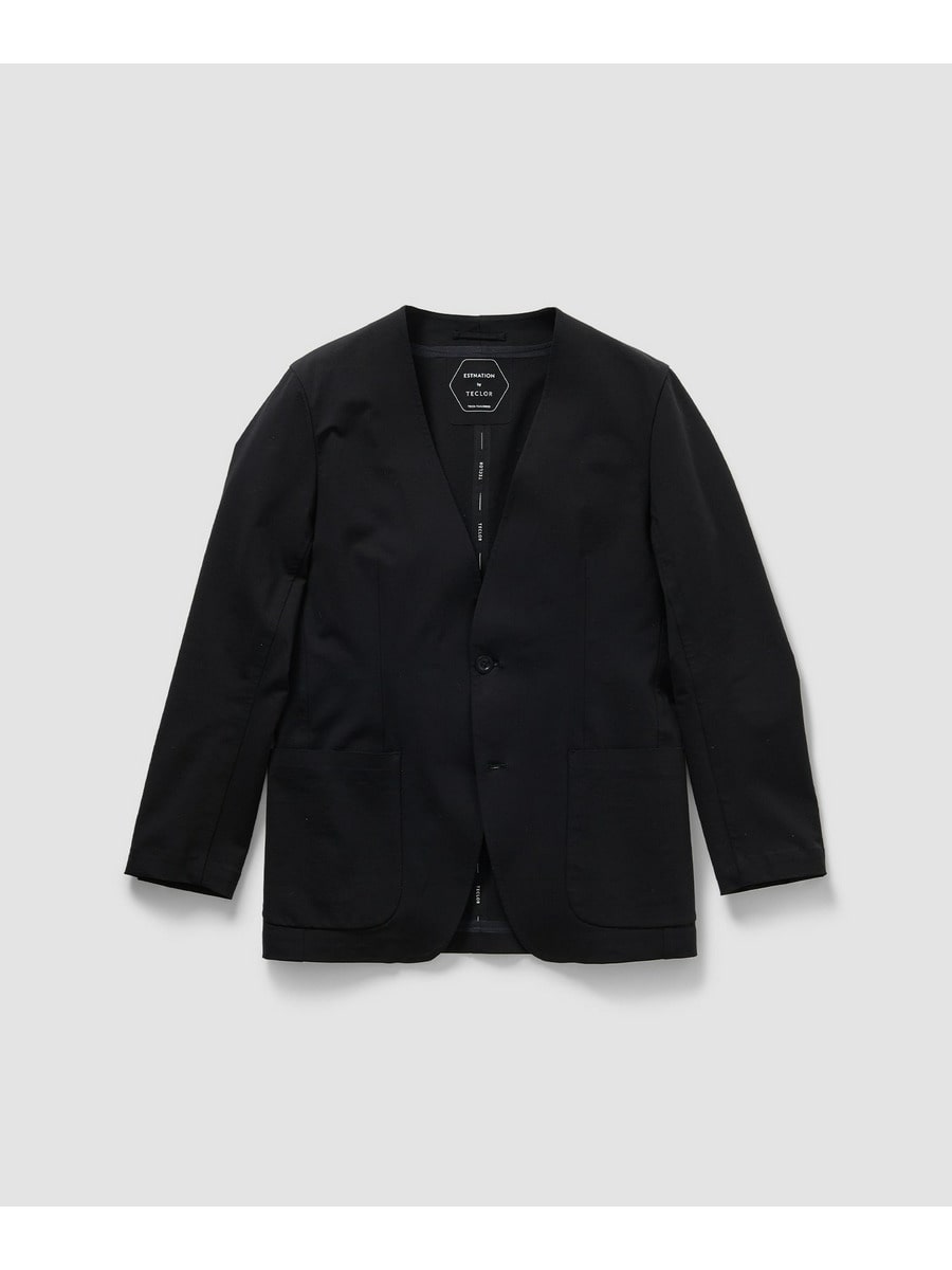 ノーカラージャケット＜TECLOR＞