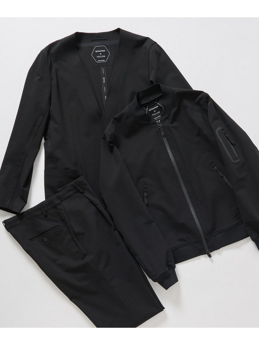 ESTNATION / ノーカラージャケット＜TECLOR＞｜ESTNATION ONLINE STORE