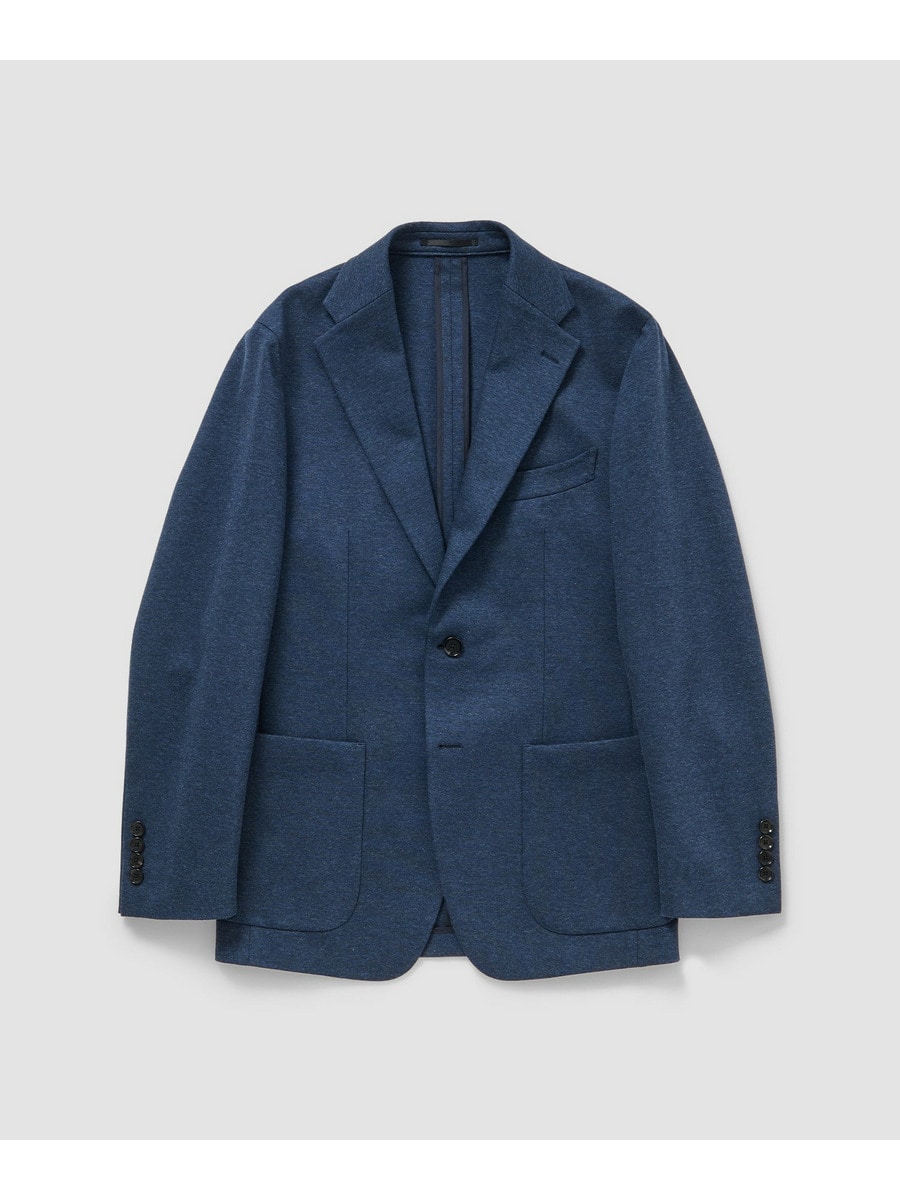 インディゴジャージー セットアップジャケット