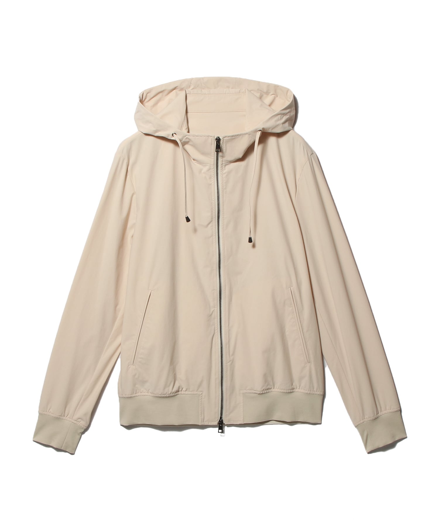 VISCONTI ナイロンフーディーブルゾン