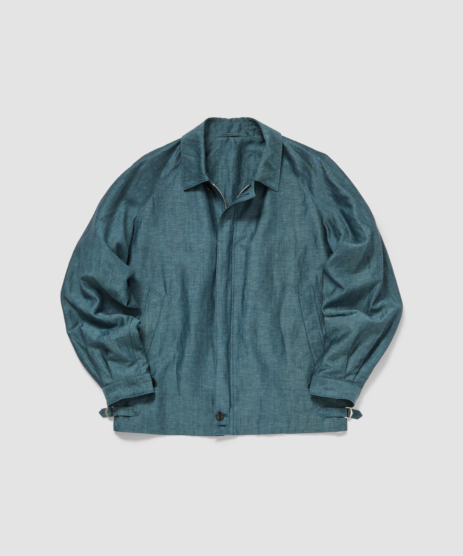 ウールリネン スウィングトップブルゾン