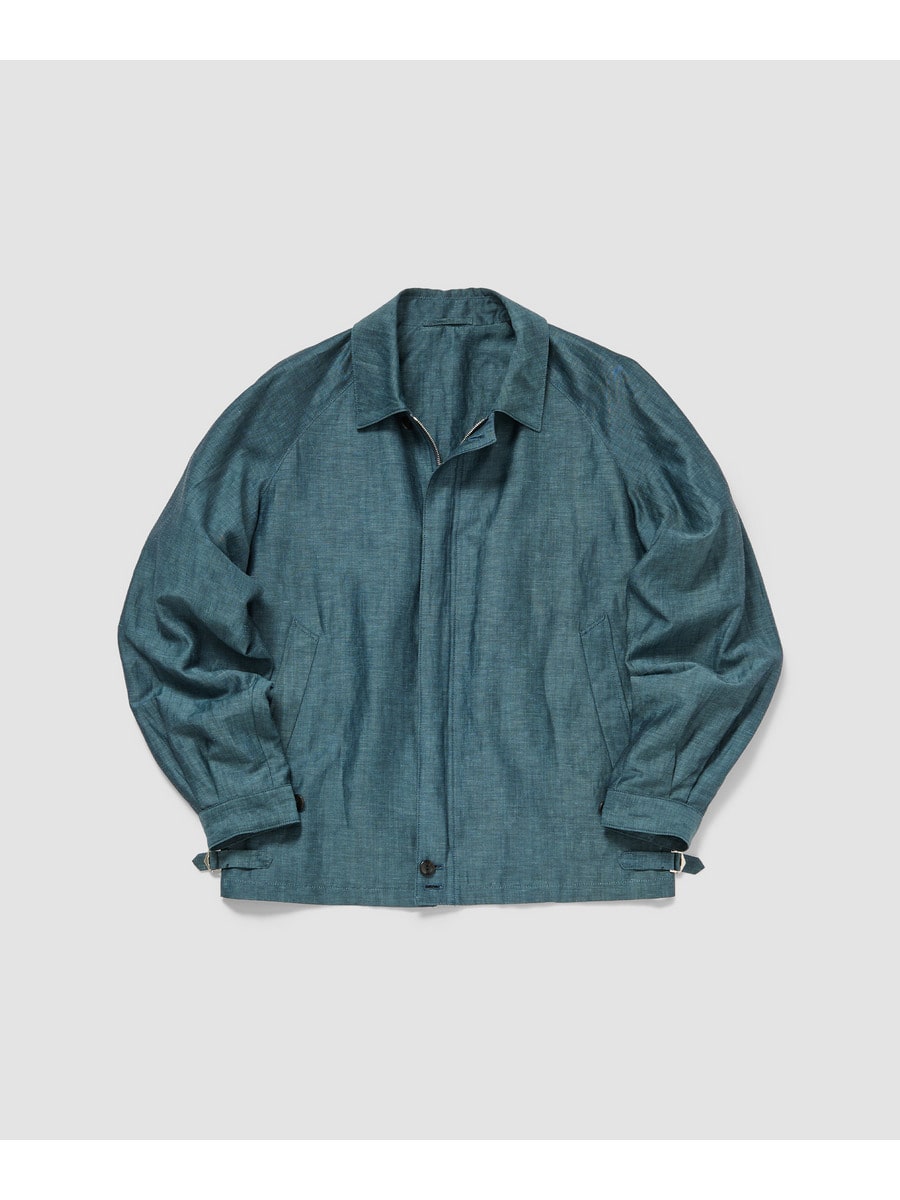 ウールリネン スウィングトップブルゾン