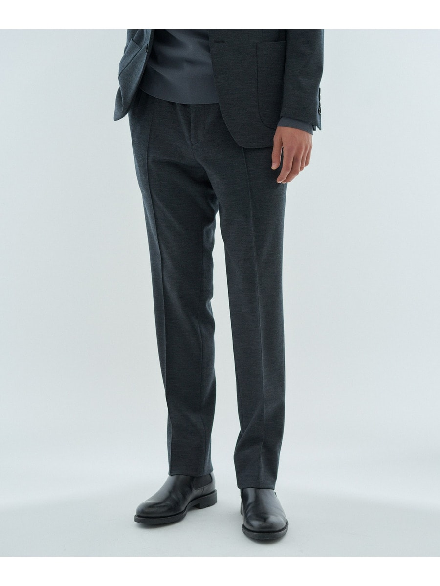 ウールナイロン ポンチセットアップパンツ