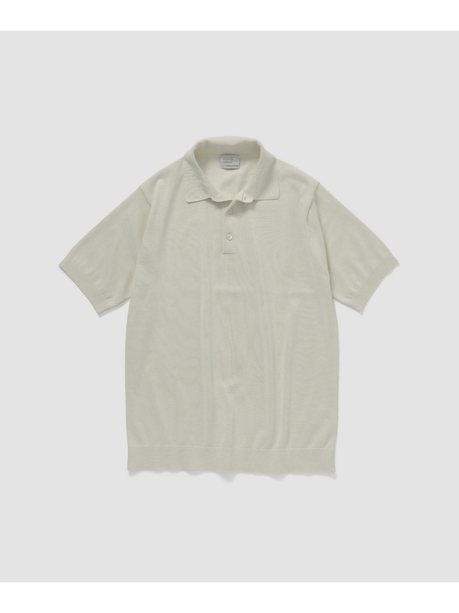 ウォッシャブル ニットポロシャツ