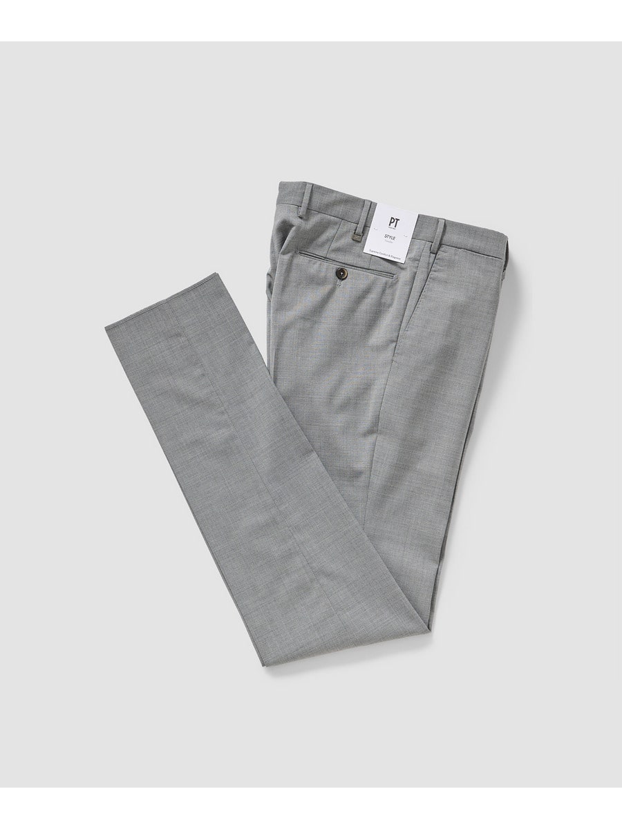 BUSINESS テクニカルウールパンツ