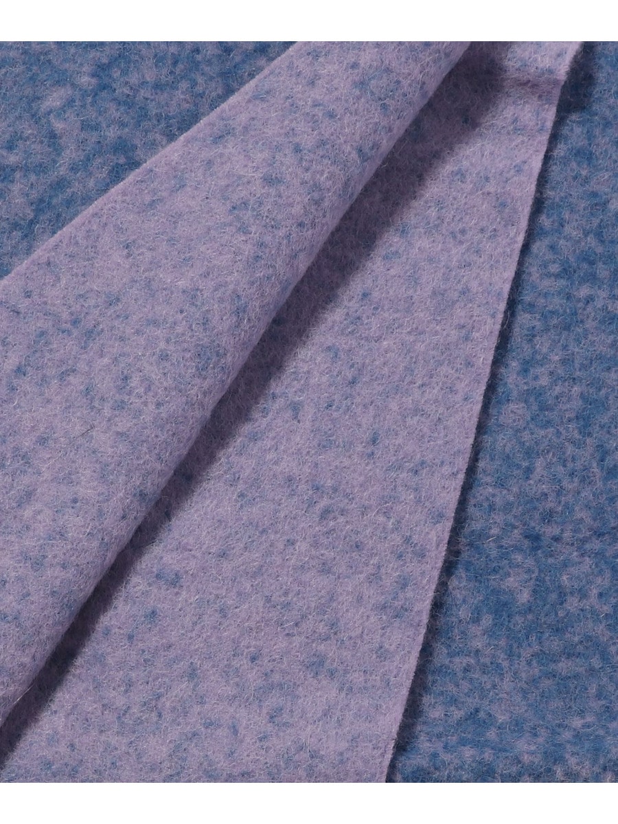 Two Colour Woolly Scarf