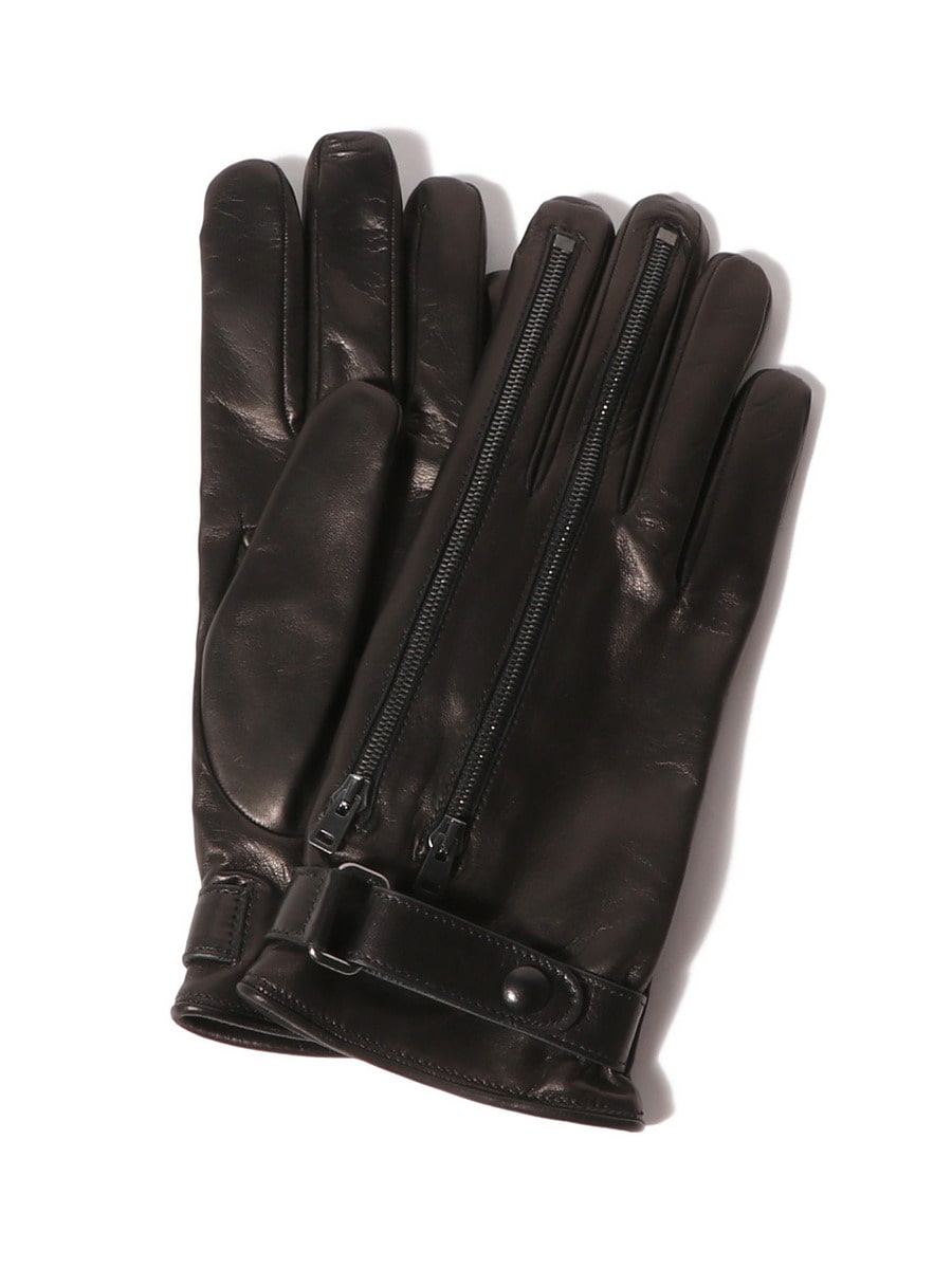 MARIO PORTOLANO / フロントジップ レザーグローブ｜ESTNATION ONLINE