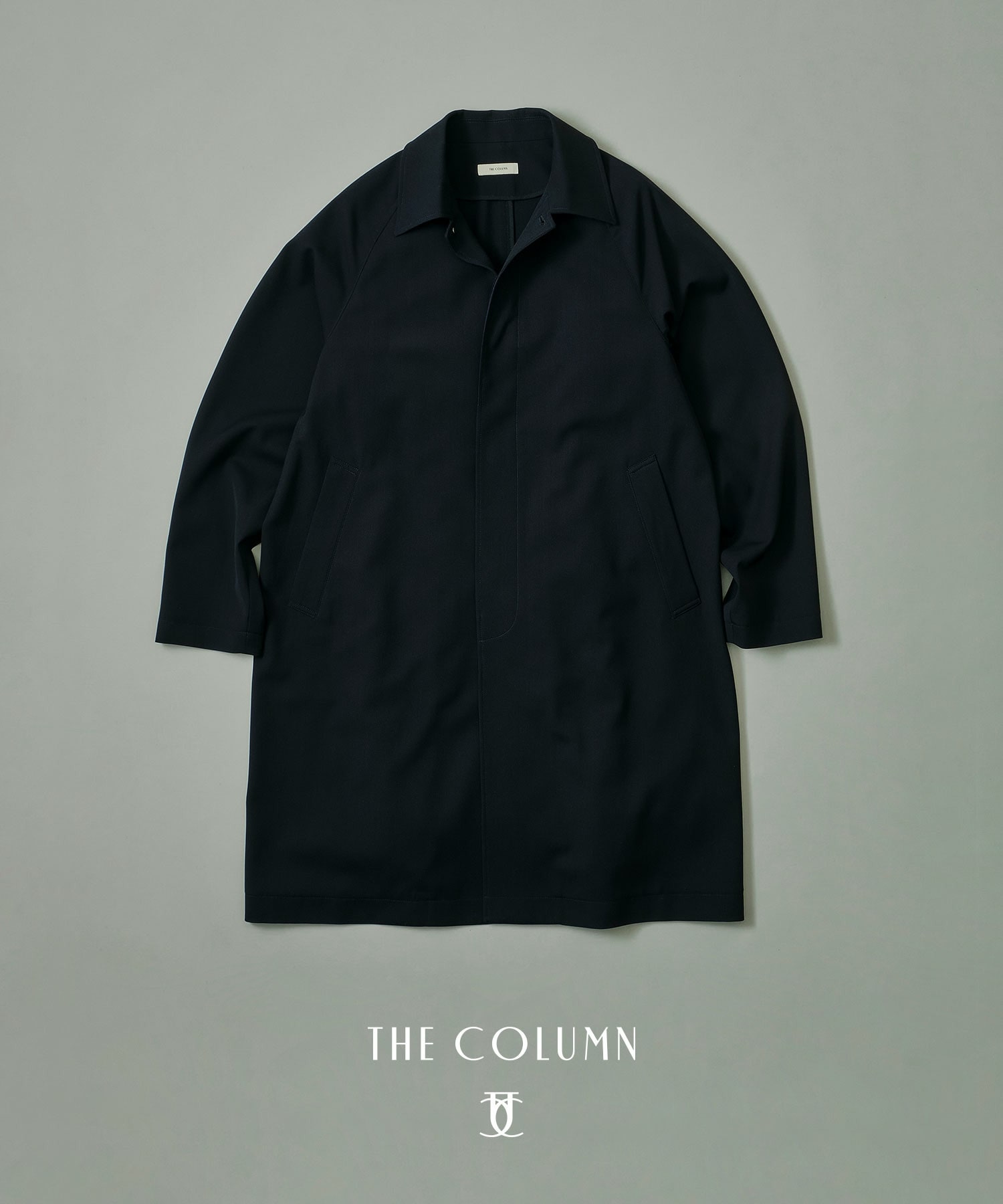 ノンミュールウール ツイルバルマカーンコート＜THE COLUMN＞