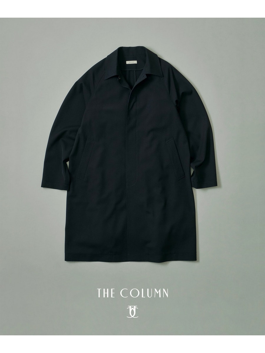ノンミュールウール ツイルバルマカーンコート＜THE COLUMN＞