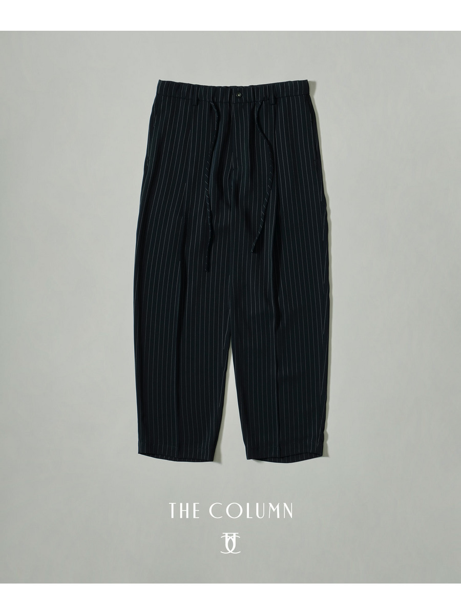 サテン イージートラウザーズ＜THE COLUMN＞