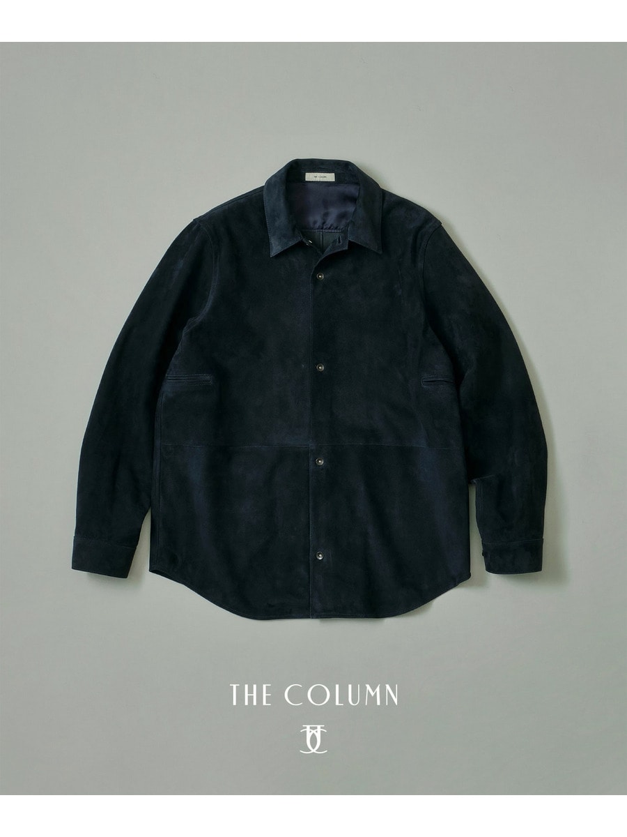 ゴートスエード シャツ＜THE COLUMN＞