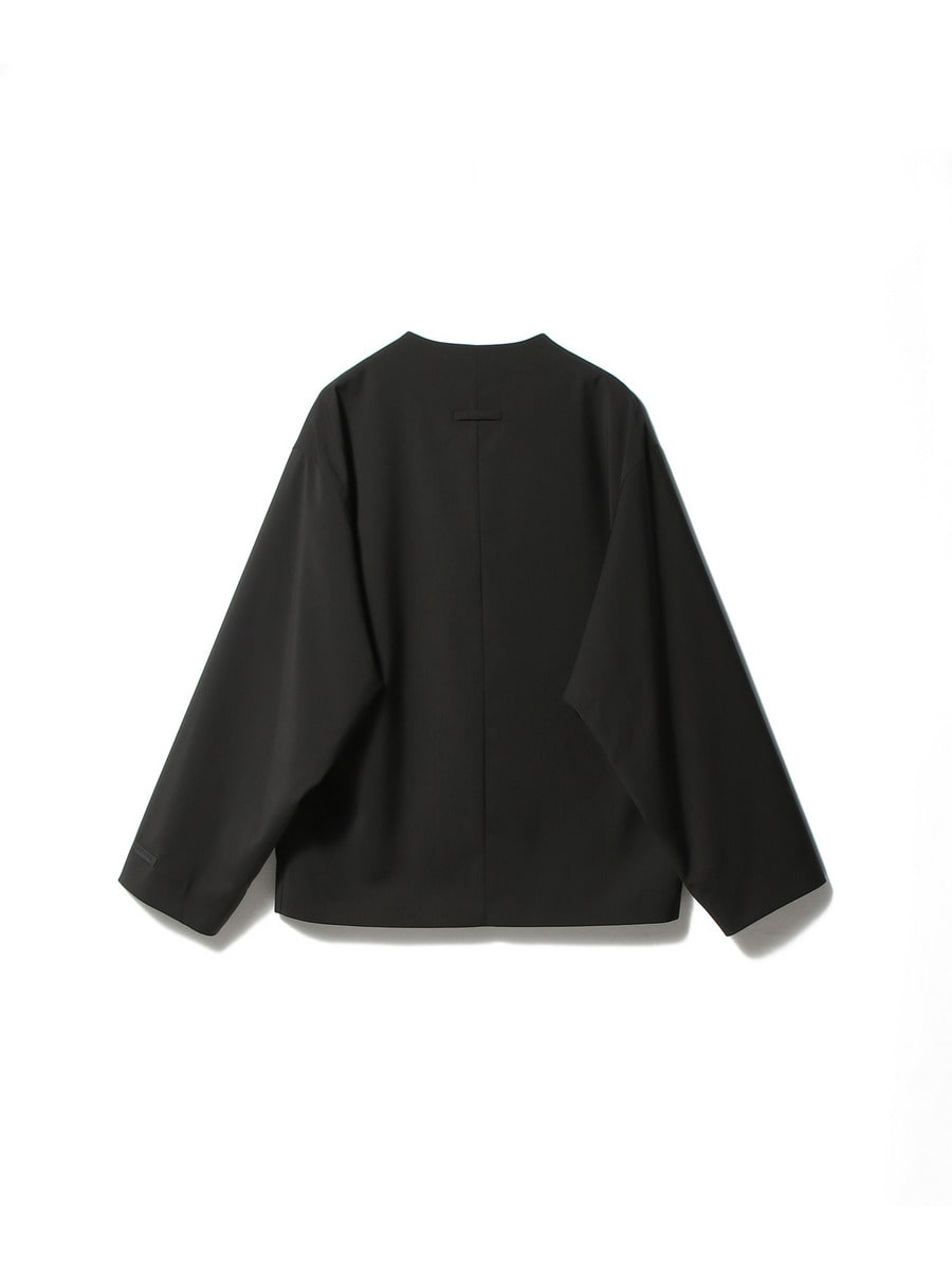 RELAXED LAPELESS JACKET