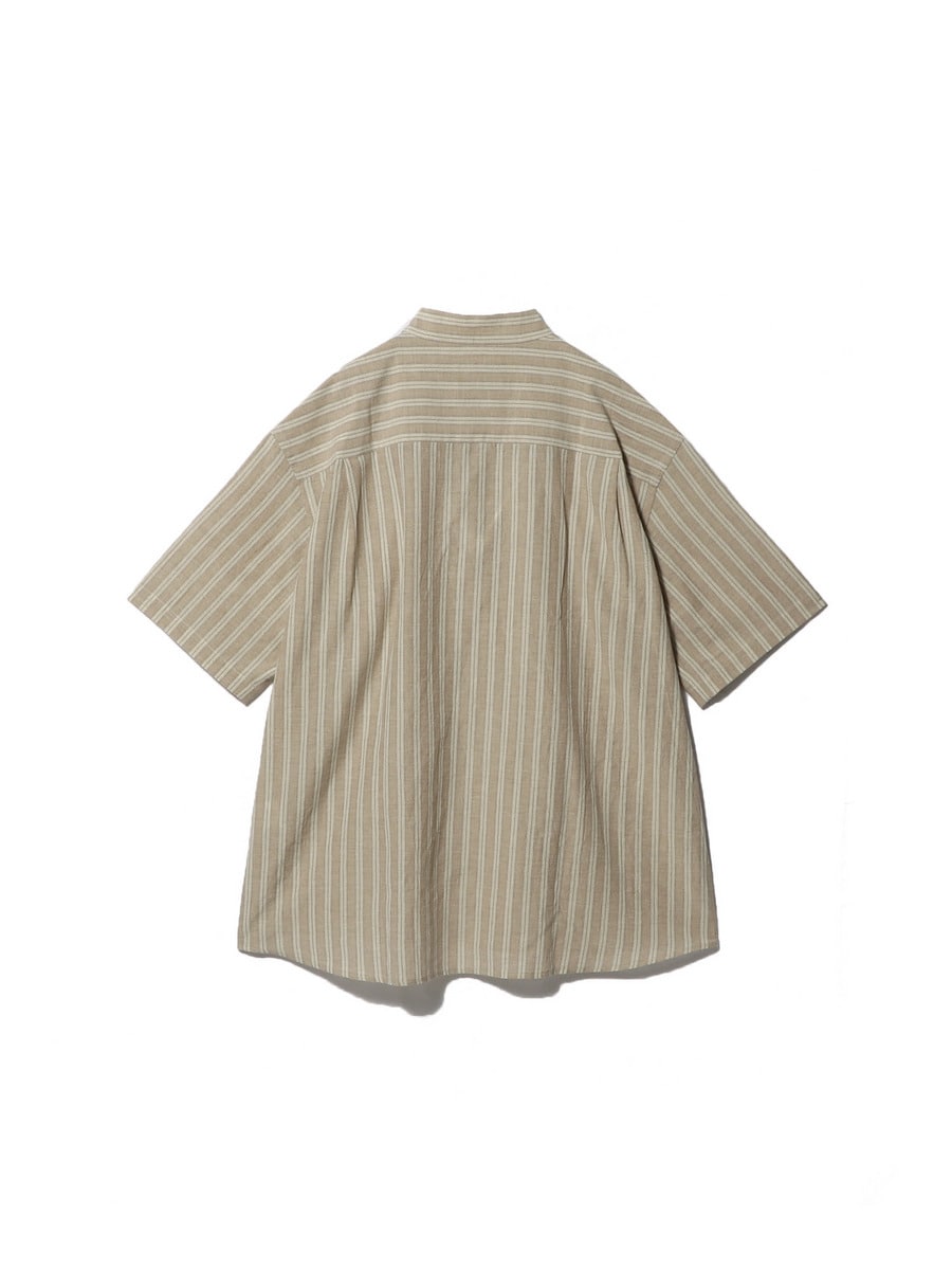 Band Collar Easy Shirt