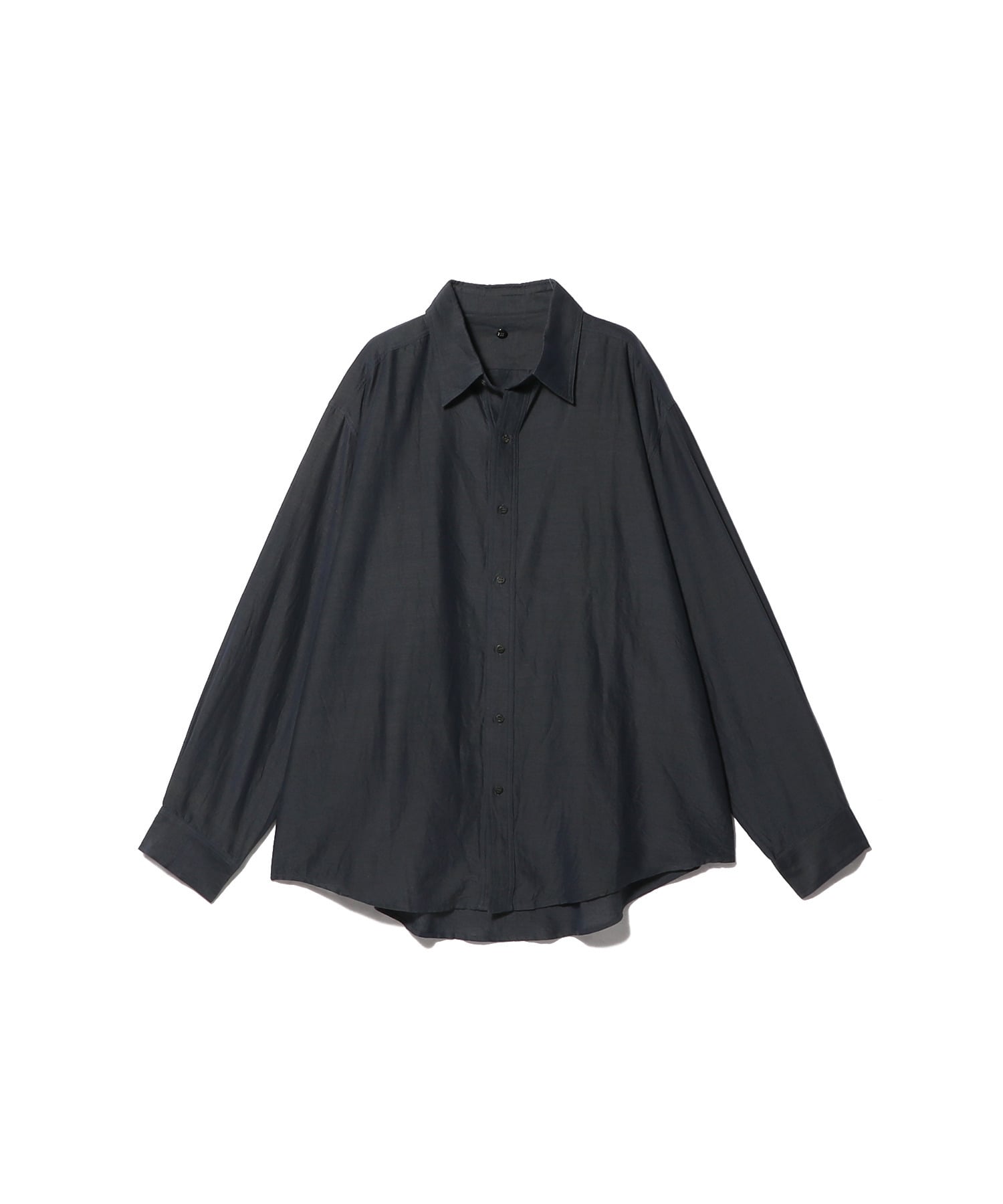 コットンシルクシャツ