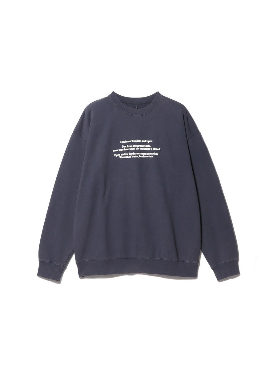 クルーネックスウェット type100