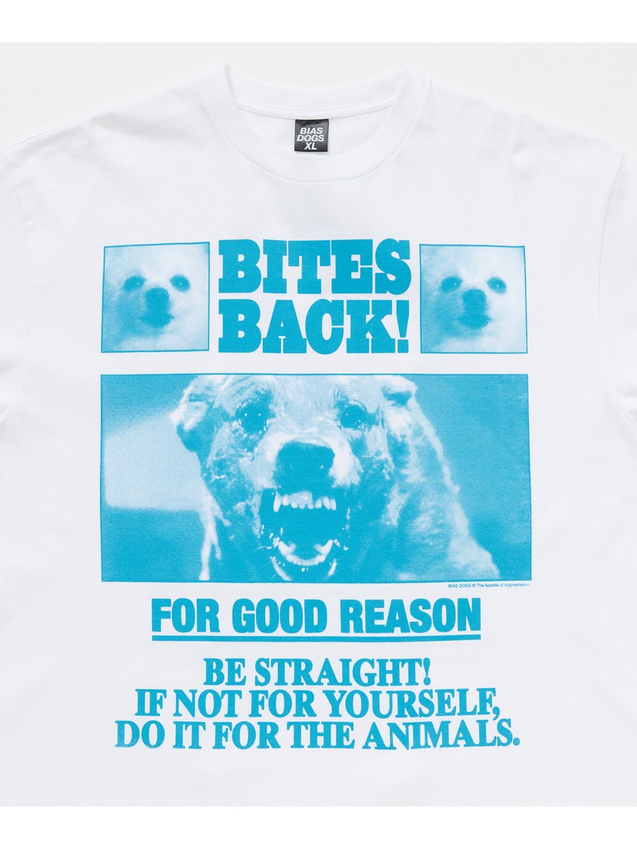 BITES BACK Print Tee《ESTNATION EXCLUSIVE》