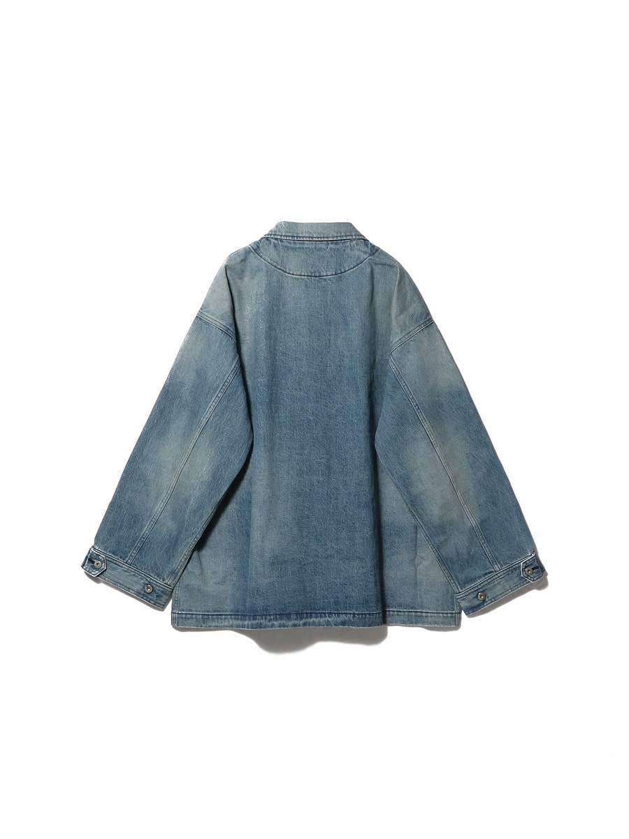 M'S STYLE ミリタリースタイル ダブルブレストジャケット　メタルボタン ISSUETHINGS / ダブルブレストワークジャケット type116｜ESTNATION