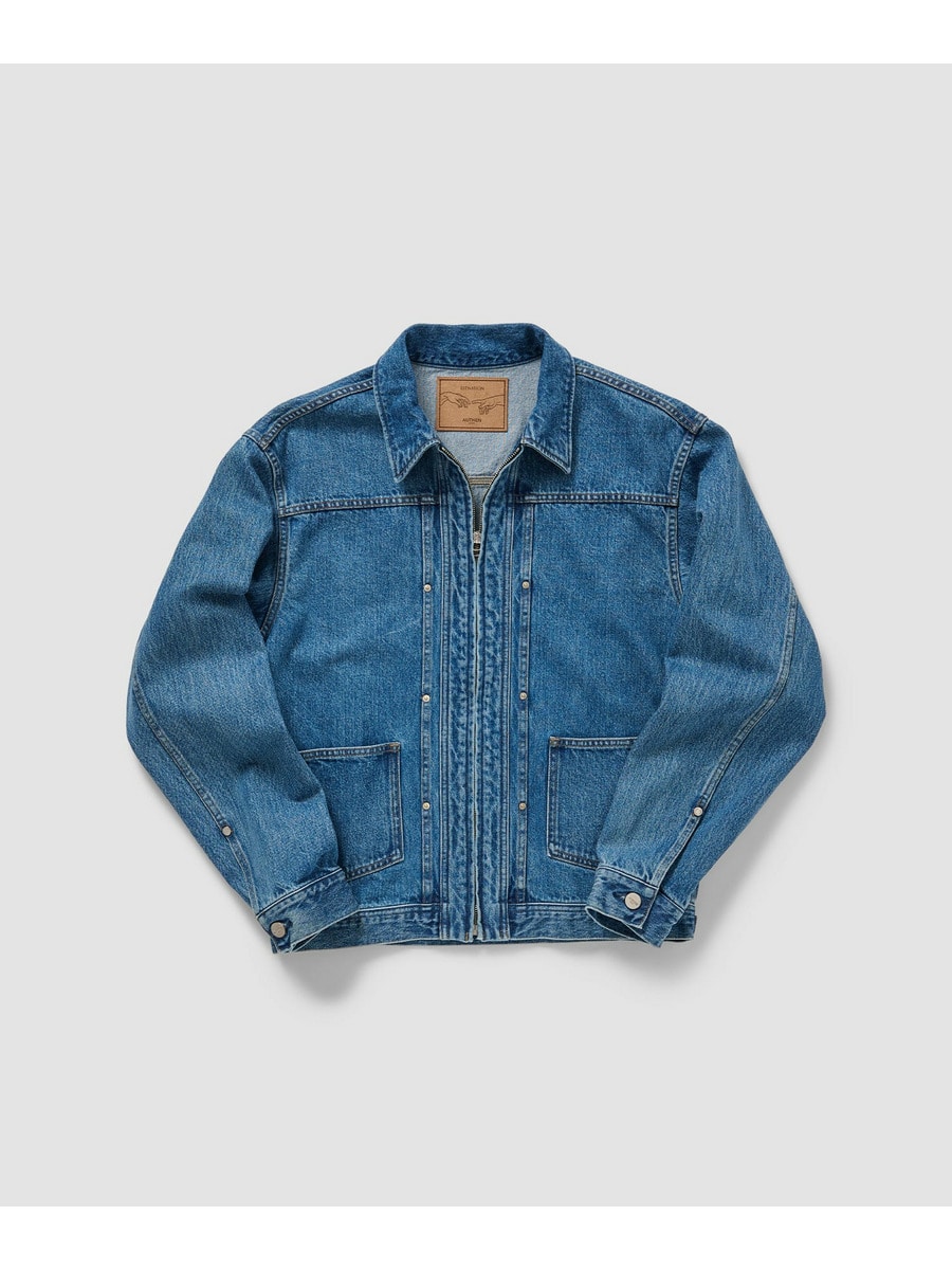 AUTHEN ジップアップデニムジャケット