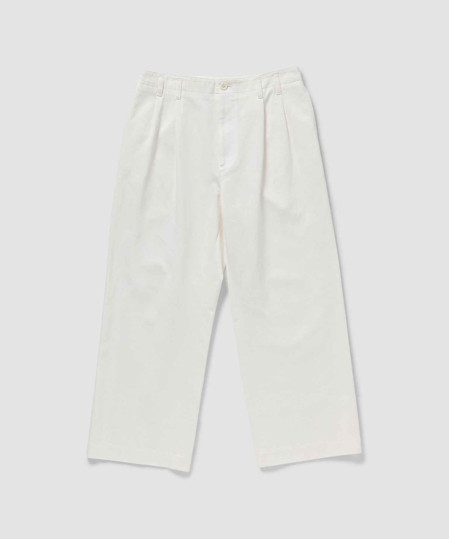 ワイドストレート チノパンツ