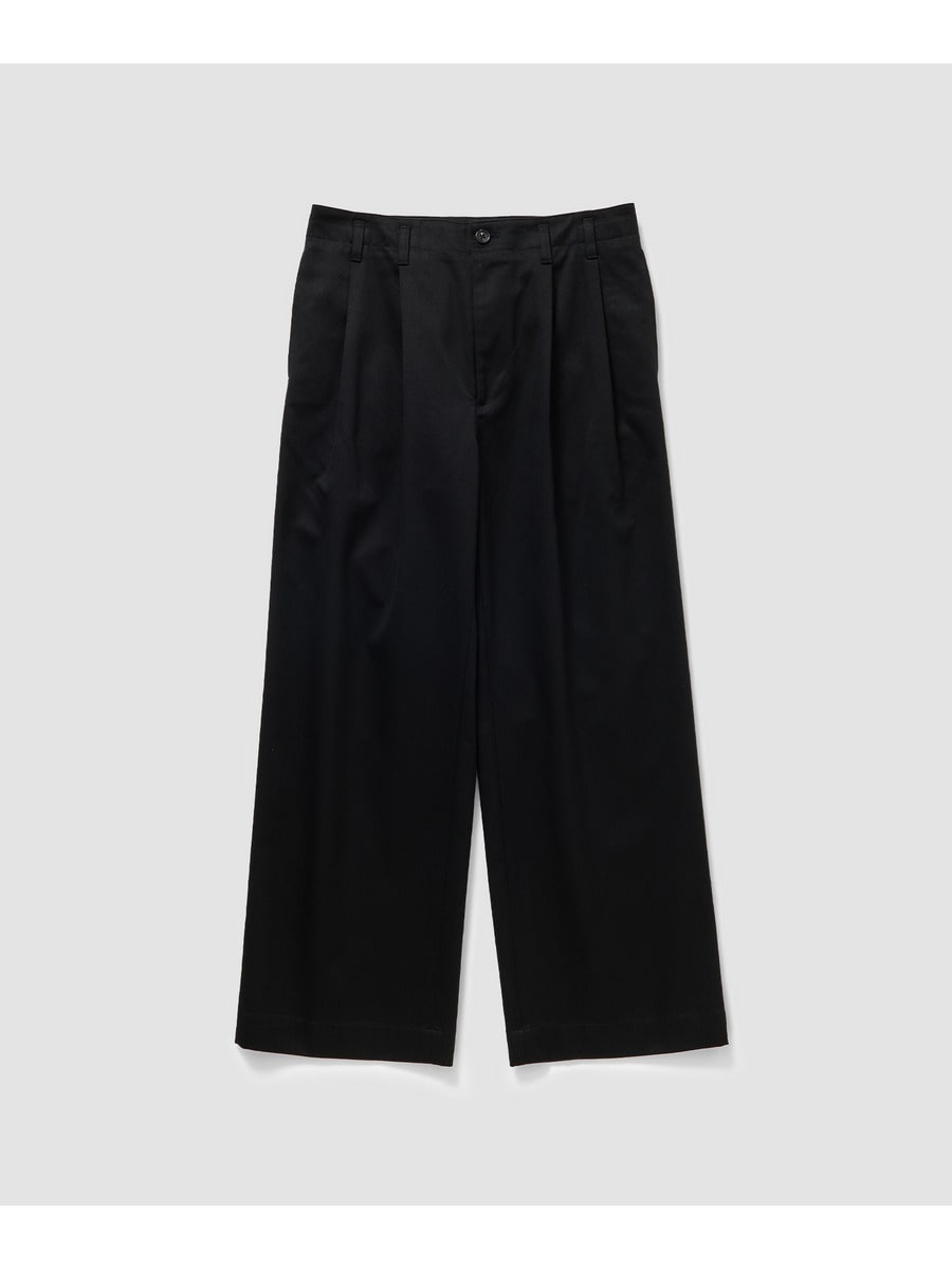 ワイドストレート チノパンツ