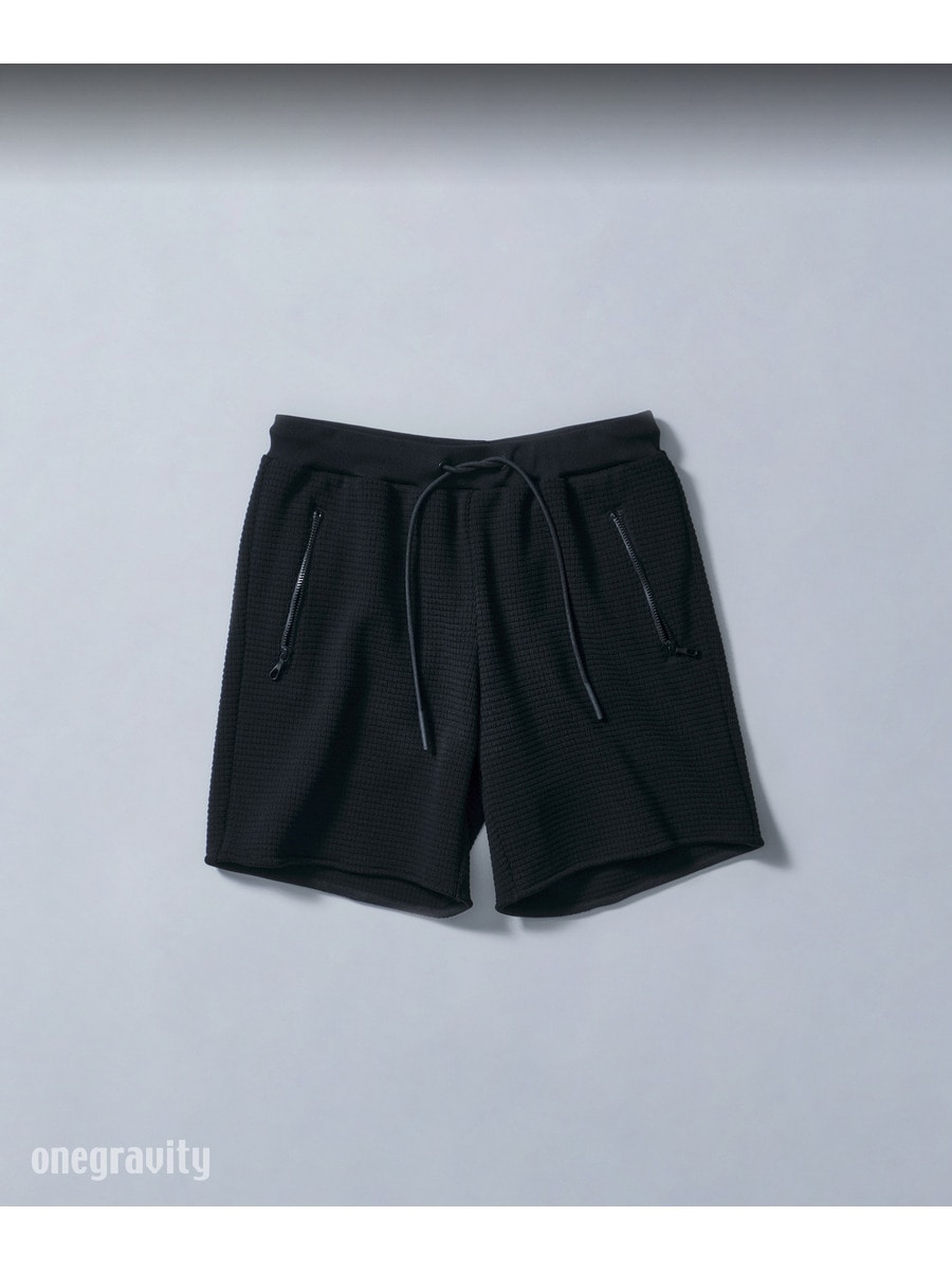 ブロックワッフル ショートパンツ