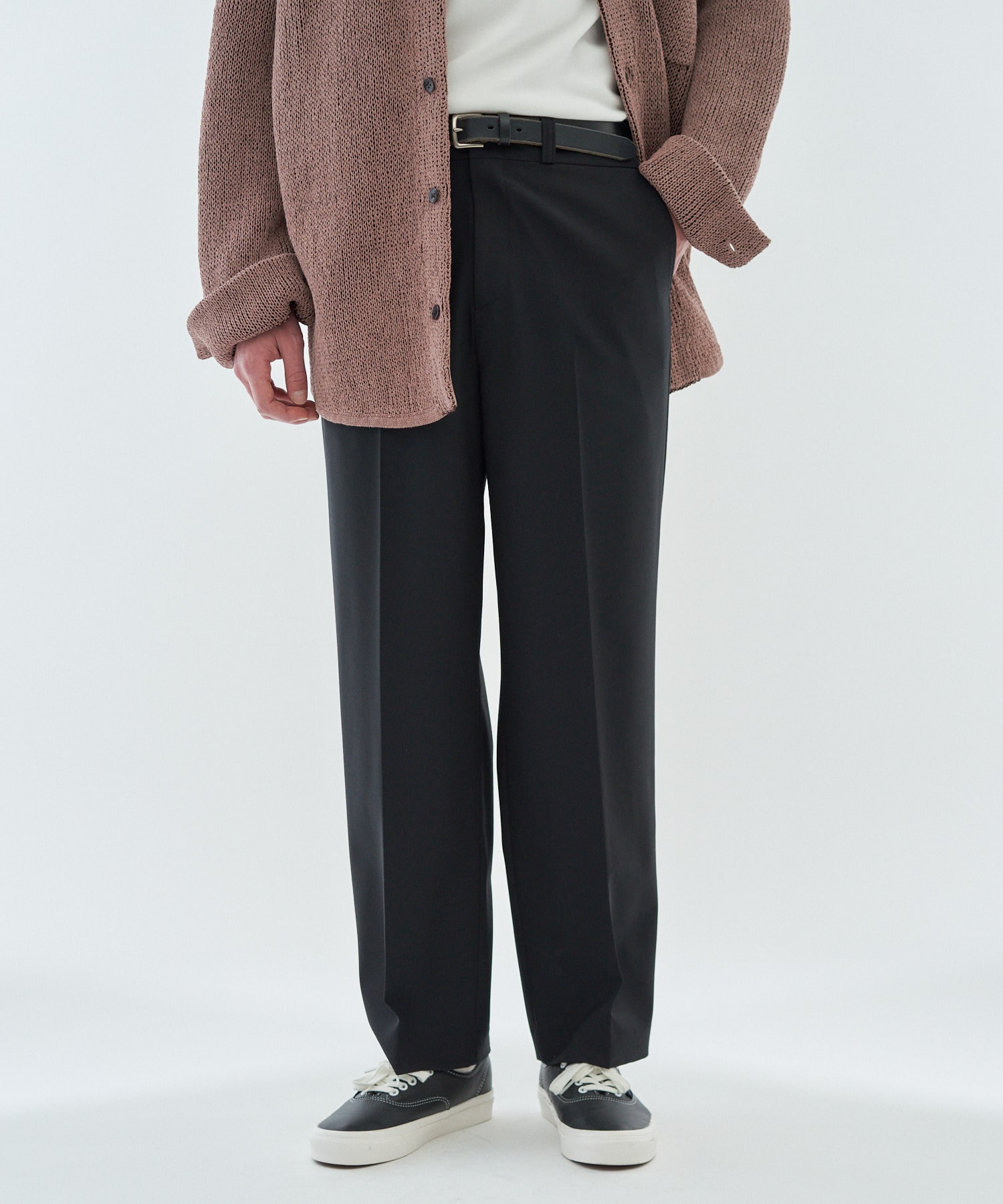 ウールナイロン スラックス