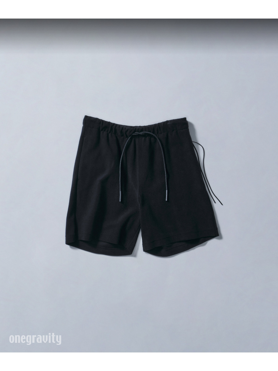 パイル サイドジップショーツ