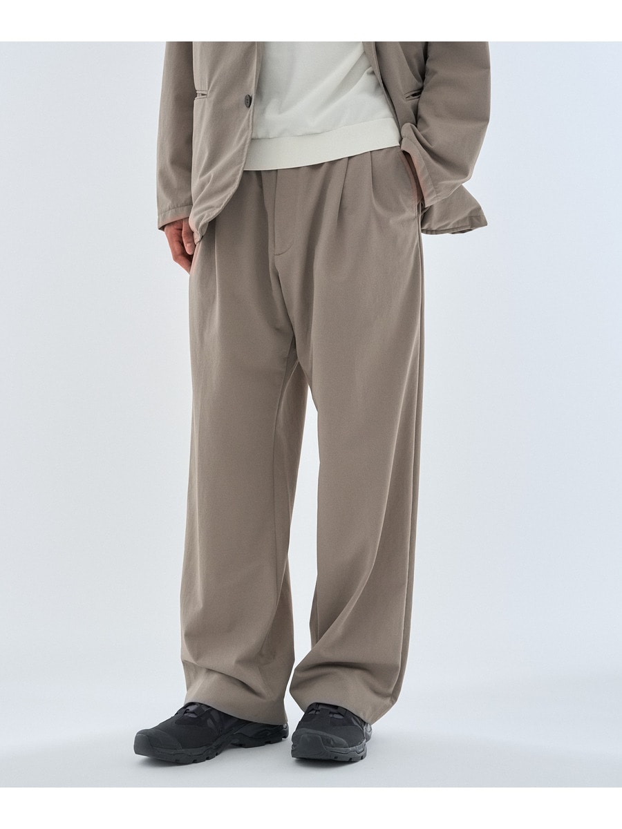 Nylon Tuck Easy Pants《ESTNATION EXCLUSIVE》