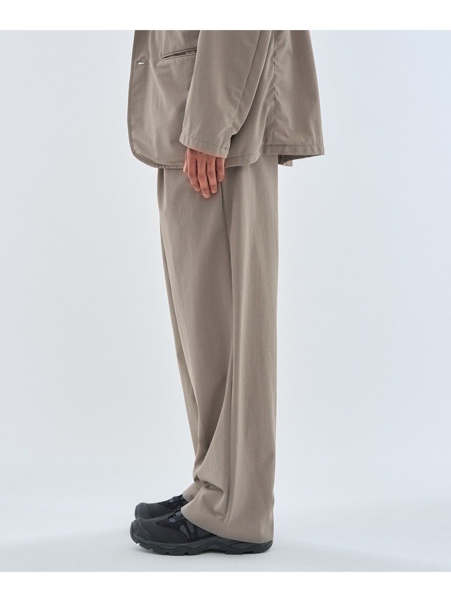 KANEMASA PHIL. / Nylon Tuck Easy Pants《ESTNATION EXCLUSIVE