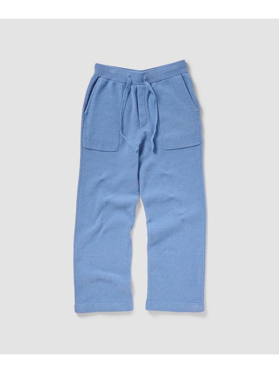 カシミヤタッチ イージーワイドパンツ