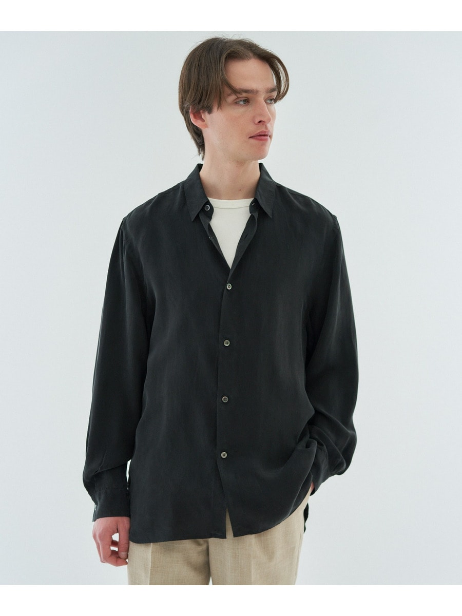 キュプラ シャツ