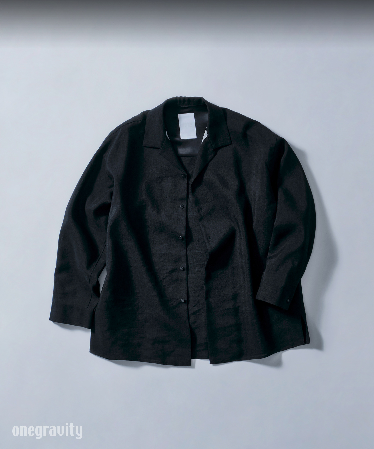 ヘンプブレンド オーバーレイヤーシャツ