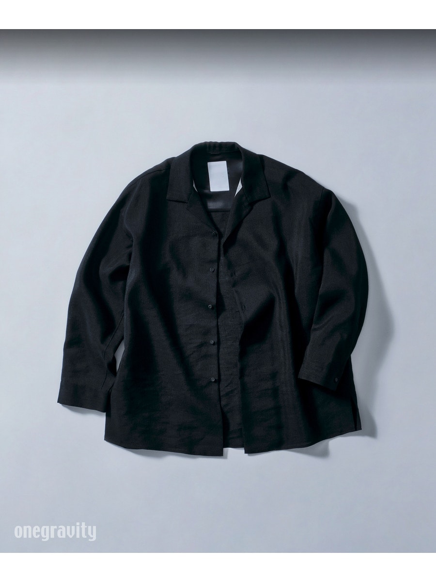 ヘンプモヘヤ オーバーレイヤーシャツ