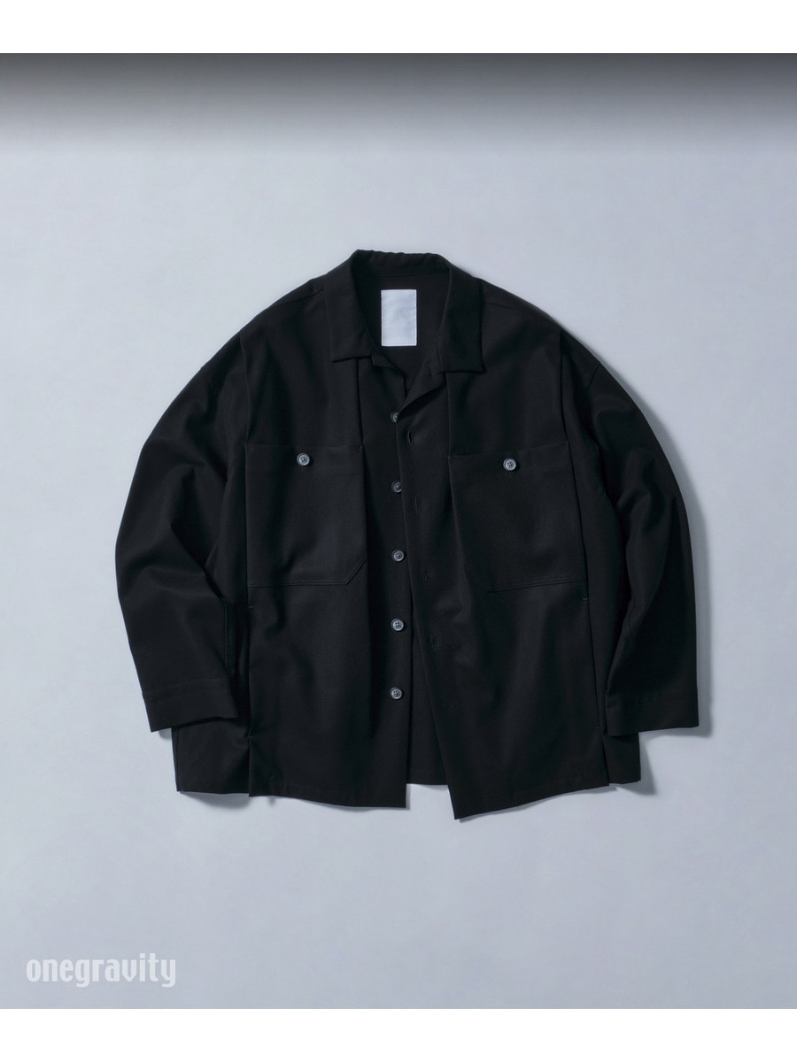 ユーティリティ オーバーレイヤーシャツ