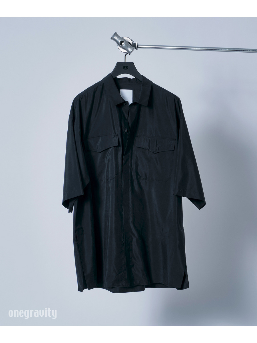シルクナイロン ショートスリーブシャツ