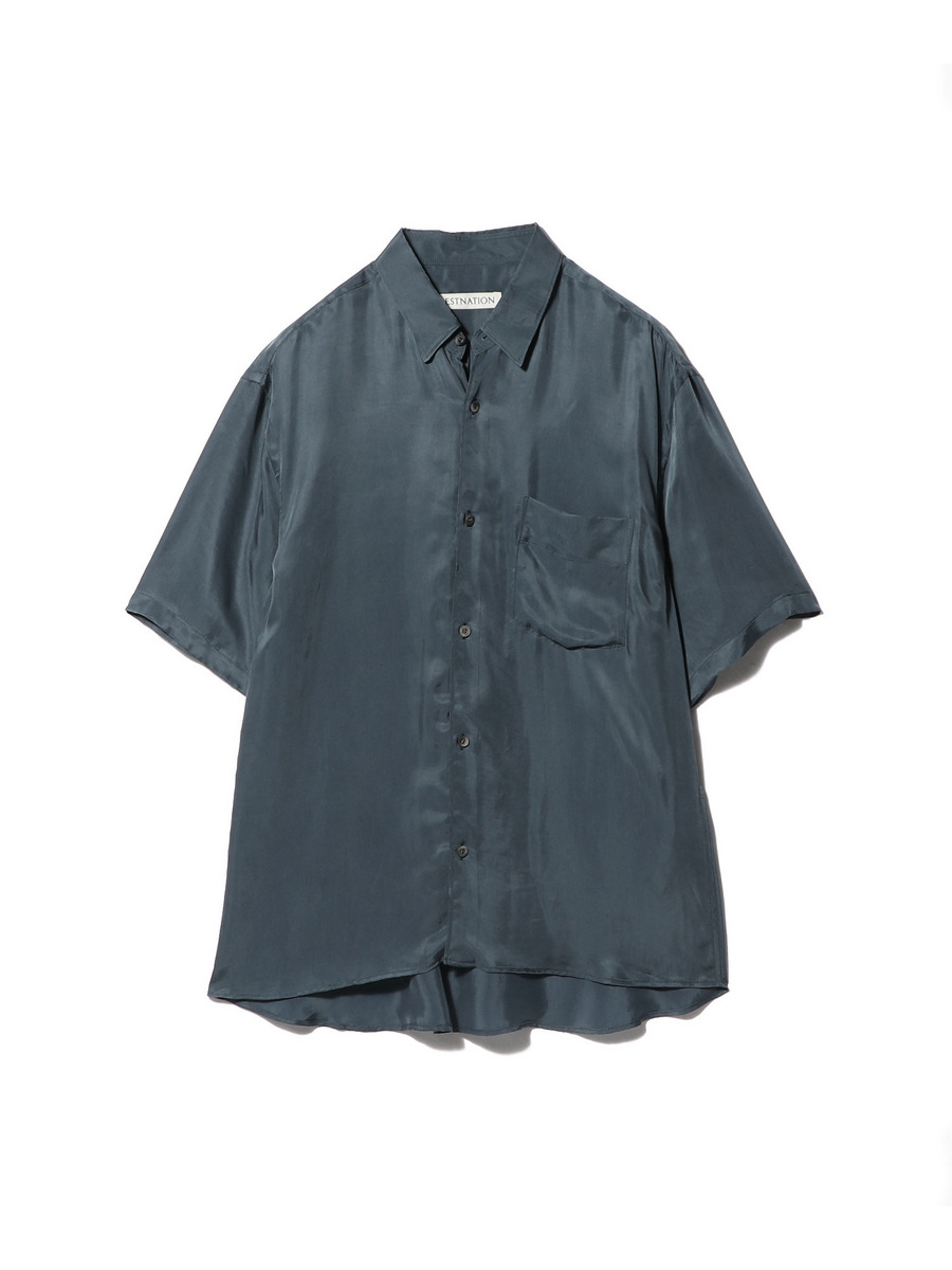 キュプラ ショートスリーブシャツ