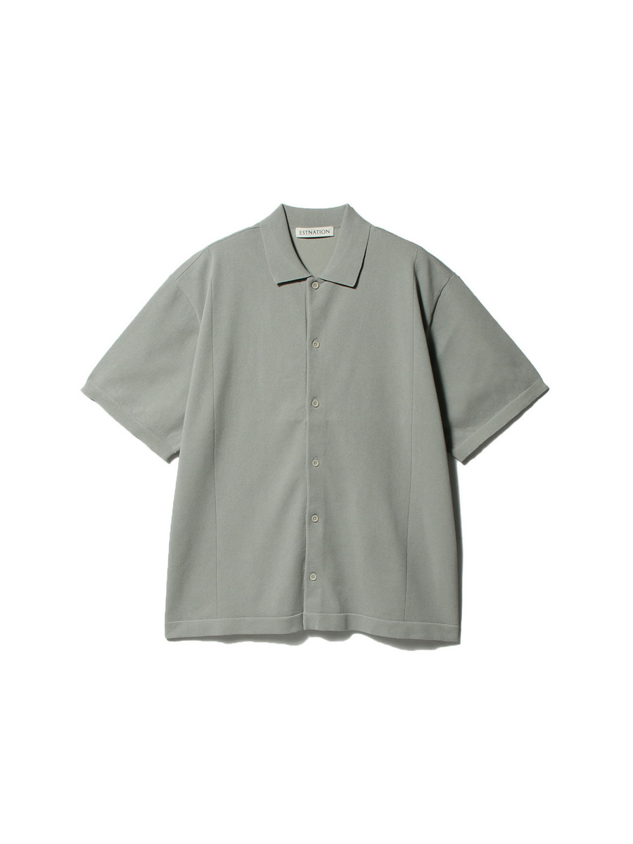 和紙ニット シャツ