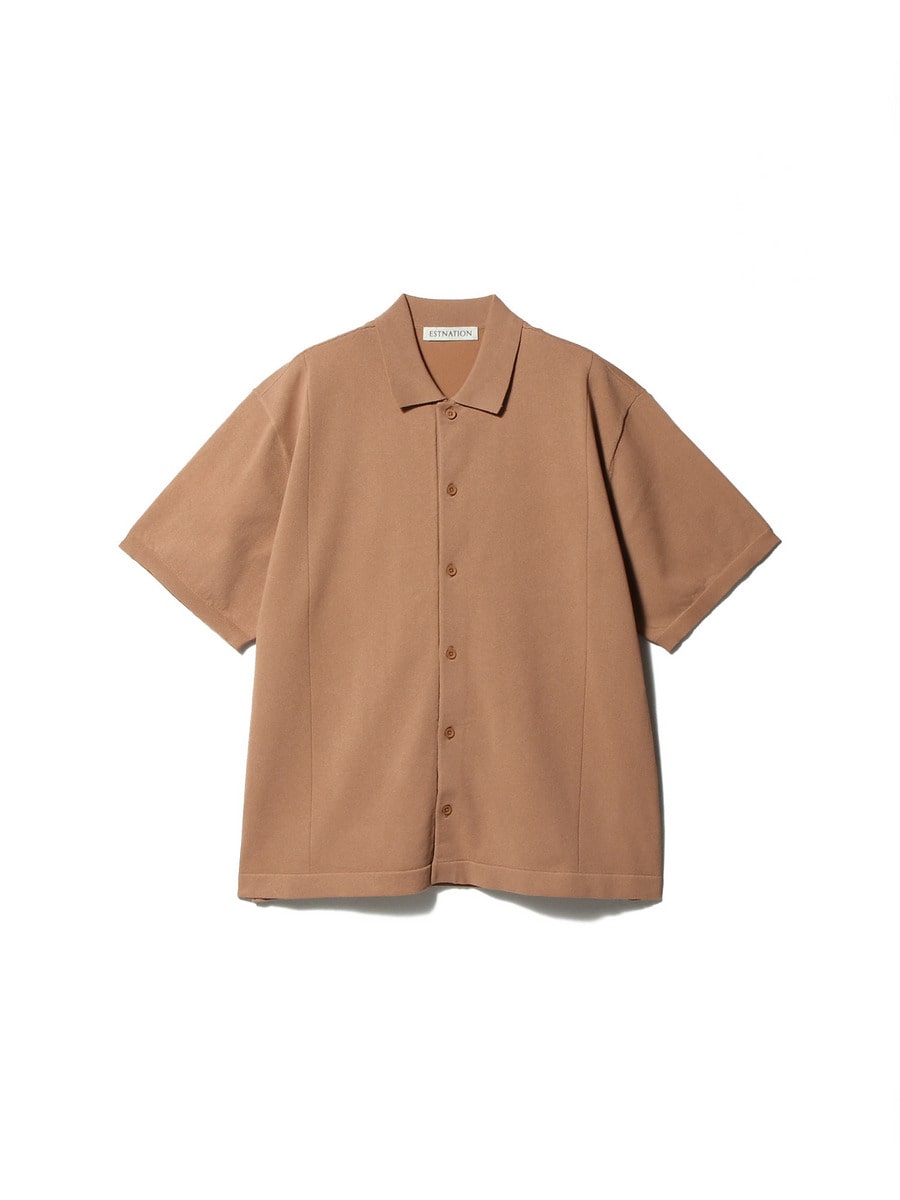 和紙ニット シャツ