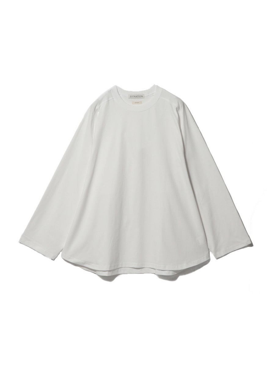 コットンフェード ラグランスリーブカットソー