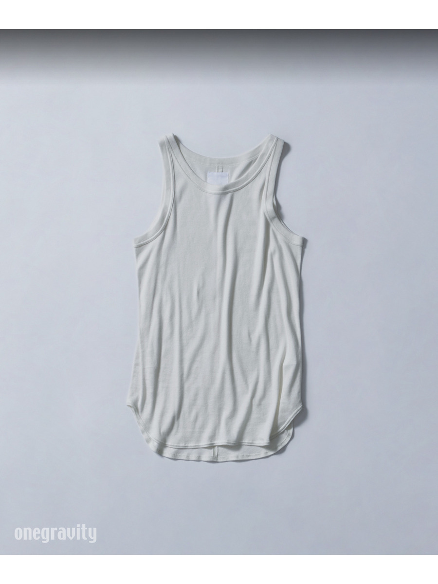 コットンカシミヤ タンクトップ