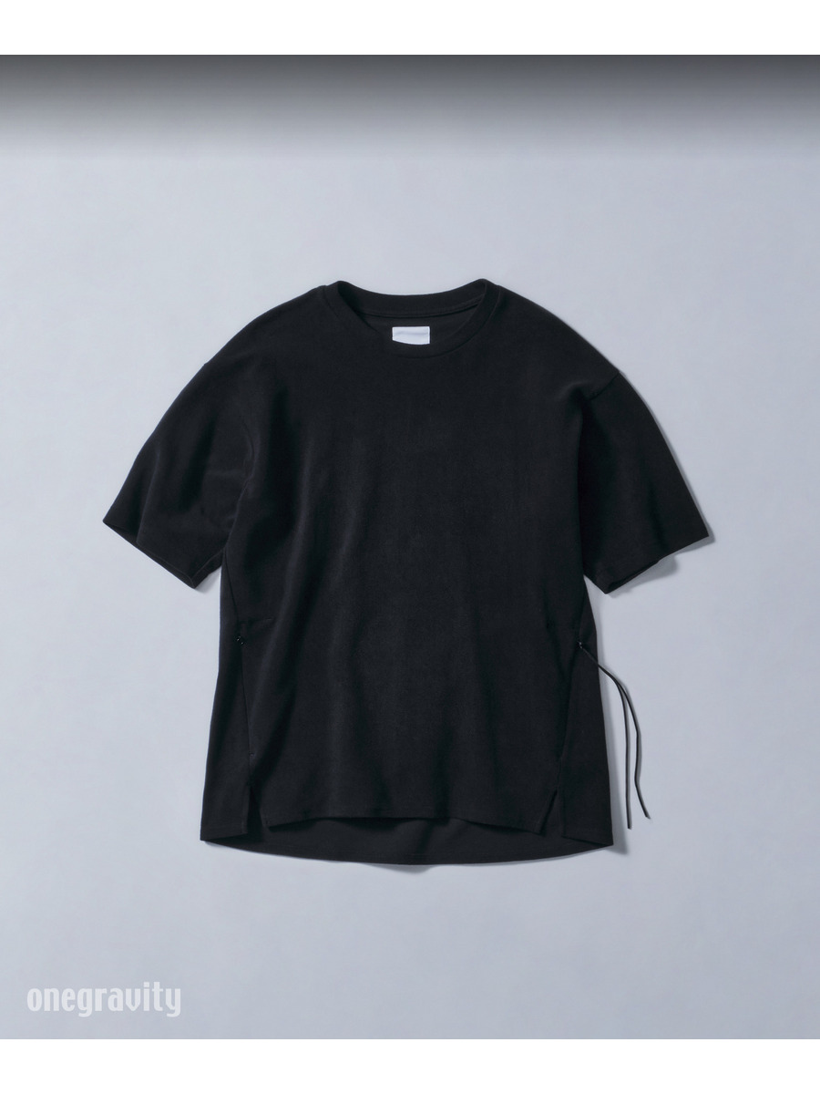 パイル サイドジップカットソー