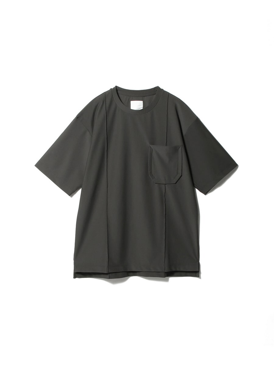 コンパクトメッシュ ショートスリーブカットソー