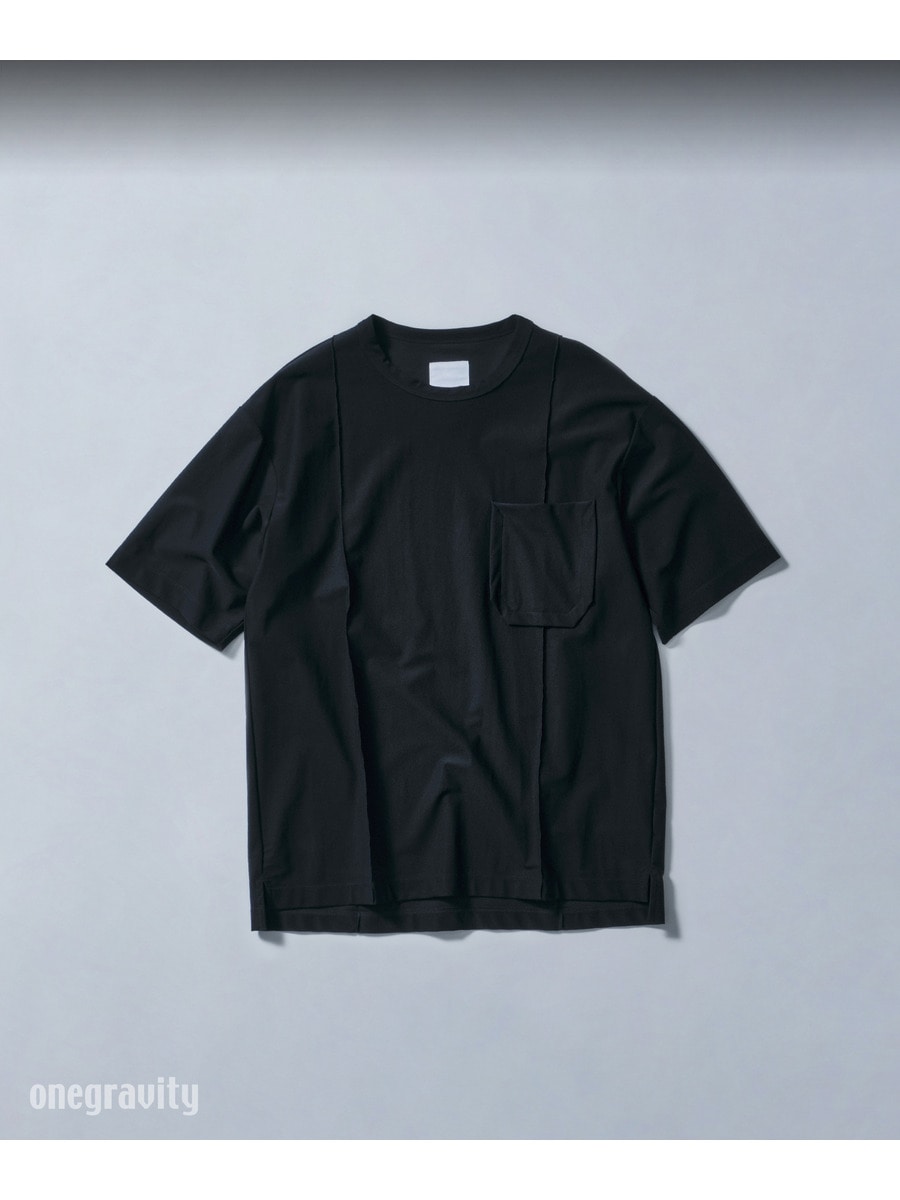 コンパクトメッシュ ショートスリーブカットソー