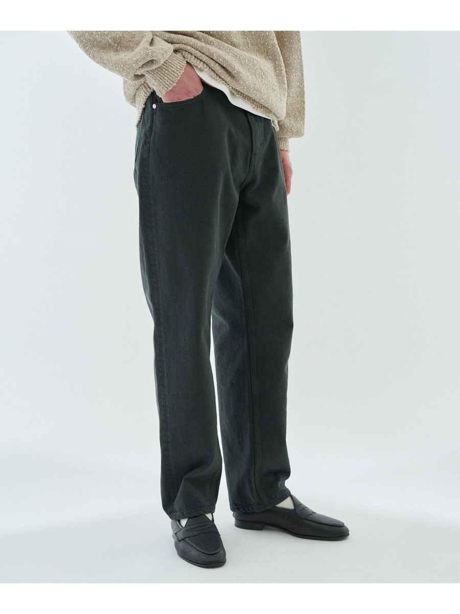 AUTHEN テーパードデニムパンツ