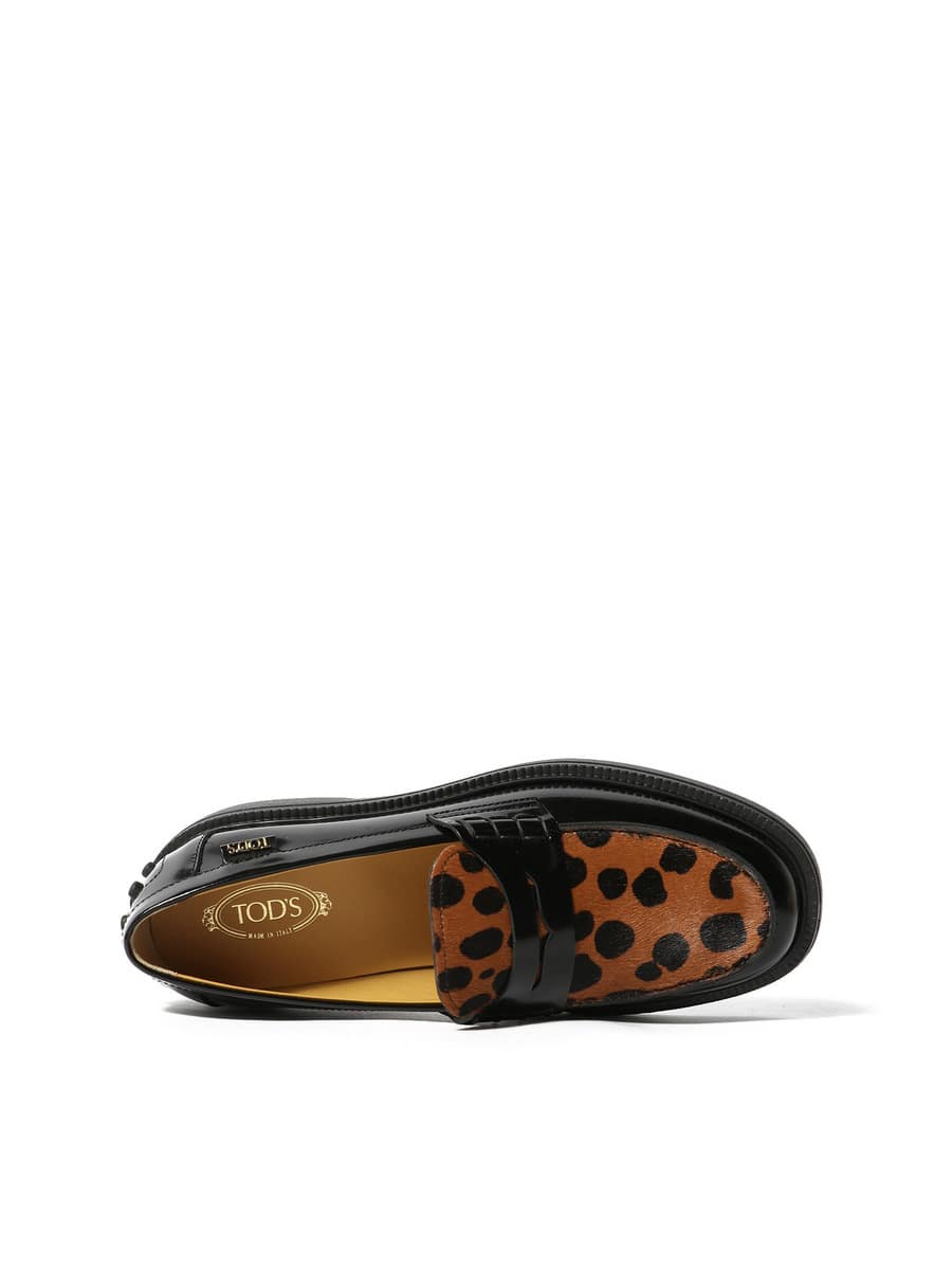 TOD'S / アニマルプリント ローファー｜ESTNATION ONLINE STORE