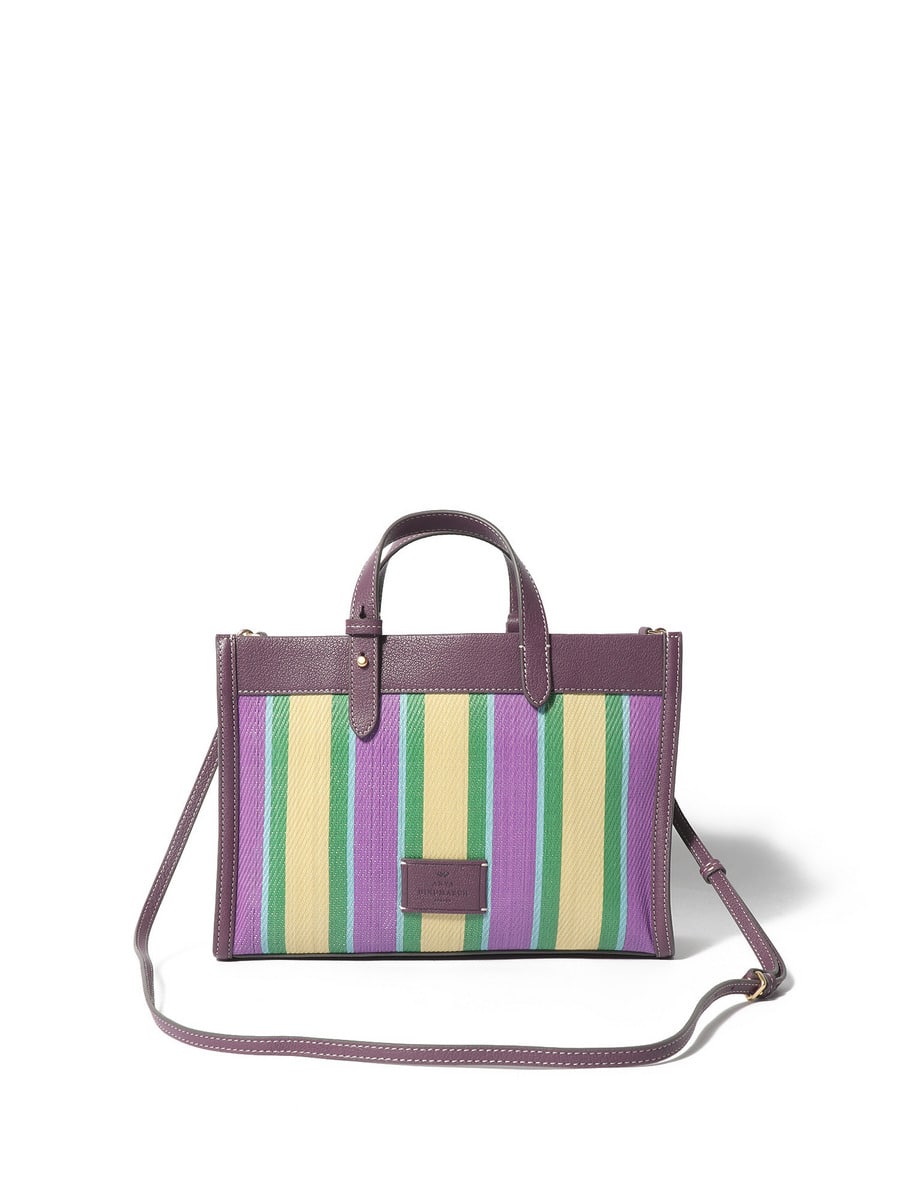 ANYA HINDMARCH / EYES ストライプ トートバッグ｜ESTNATION ONLINE